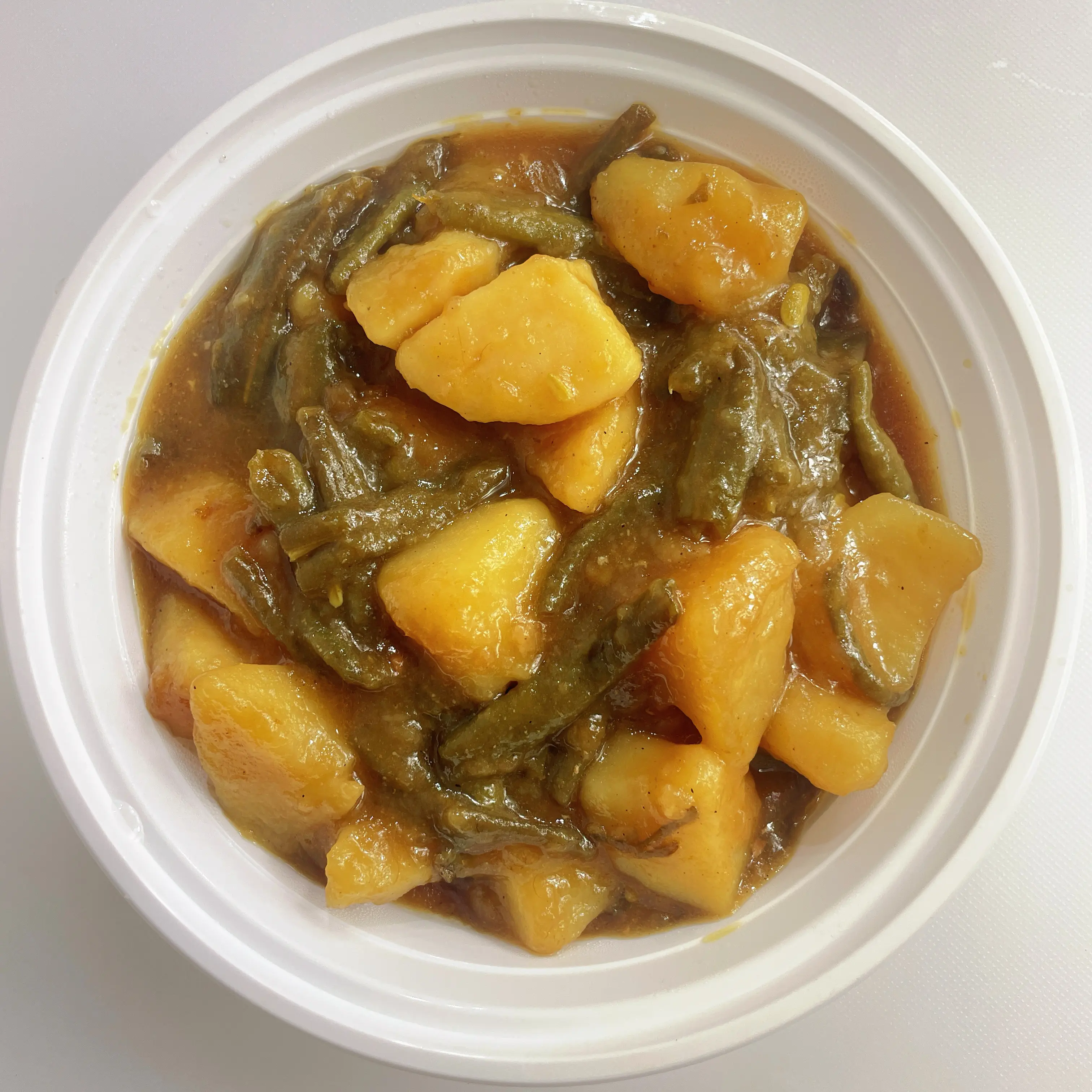 土豆烧豆角